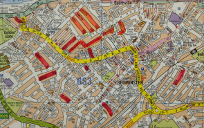 Map of Bristol play streets