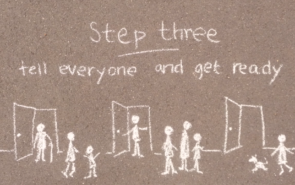 step three: tell everyone