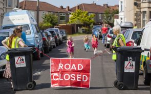 play street in action