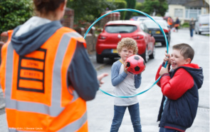 play street in Cardiff