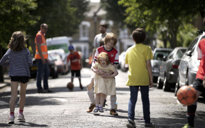 Play street in Hackney