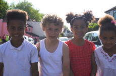 four children four children in the street